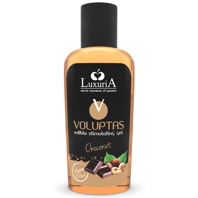 INTIMATELINE LUXURIA VOLUPTAS EDIBLE MASSAGE GEL WARMING EFFECT CHOCONUT 100 ML