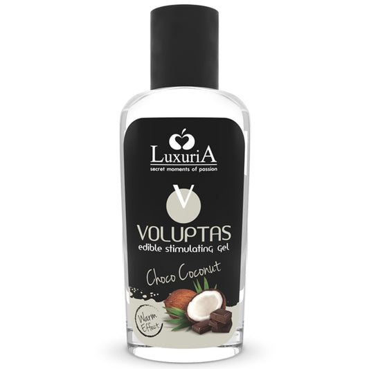 INTIMATELINE LUXURIA VOLUPTAS EDIBLE MASSAGE GEL WARMING EFFECT COCONUT AND CREAM 100 ML