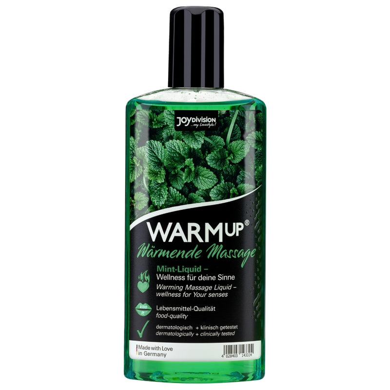 JOYDIVISION WARMUP WARMING MASSAGE GEL MINT 150 ML