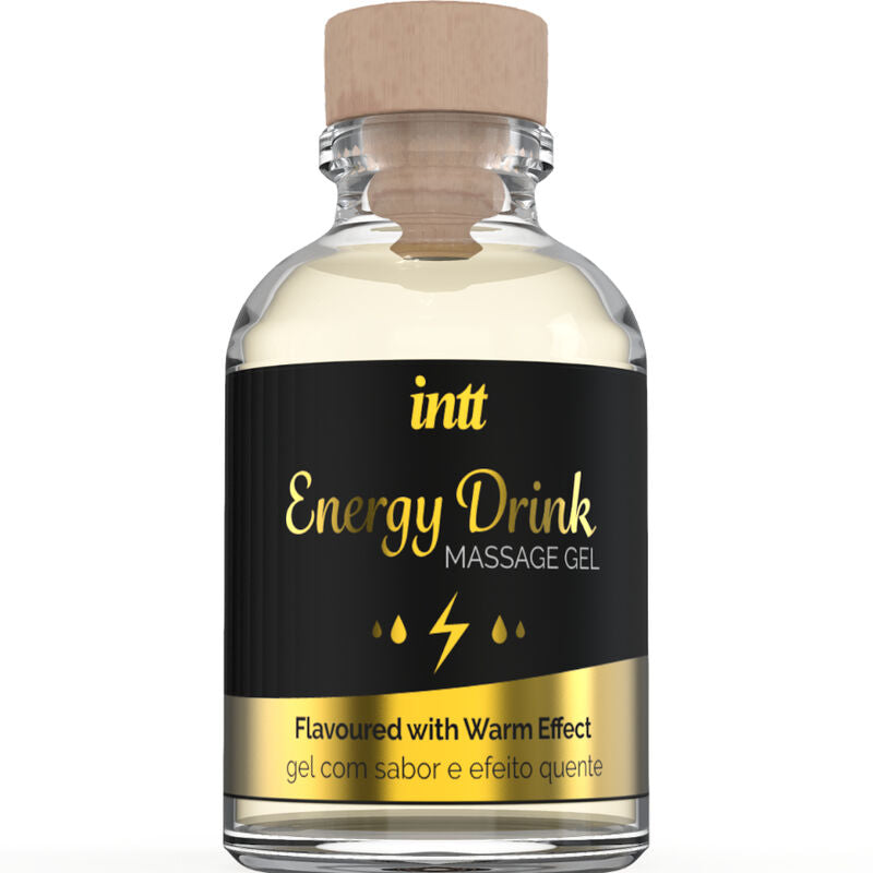 INTT MASSAGE ORAL SEX MASSAGE GEL WITH FLAVORED ENERGY CA DRINK AND HEATING EFFECT