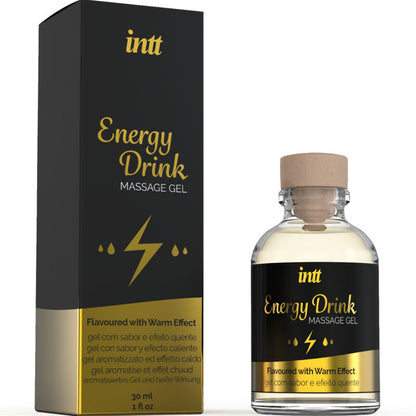 INTT MASSAGE ORAL SEX MASSAGE GEL WITH FLAVORED ENERGY CA DRINK AND HEATING EFFECT