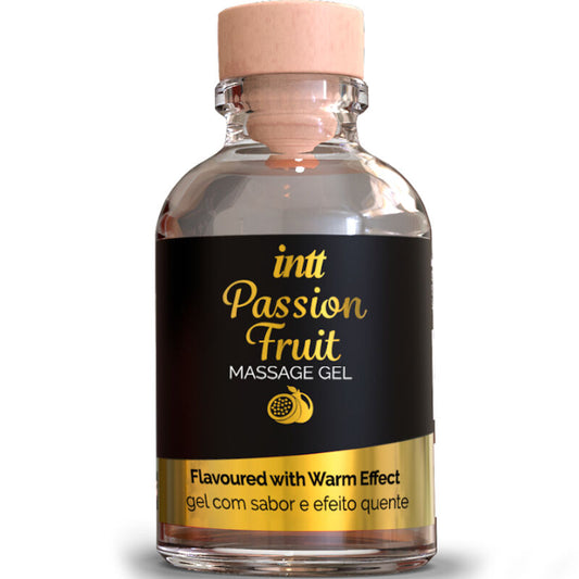 INTT MASSAGE ORAL SEX PASSION FRUIT FLAVORED MASSAGE GEL WITH HEAT EFFECT