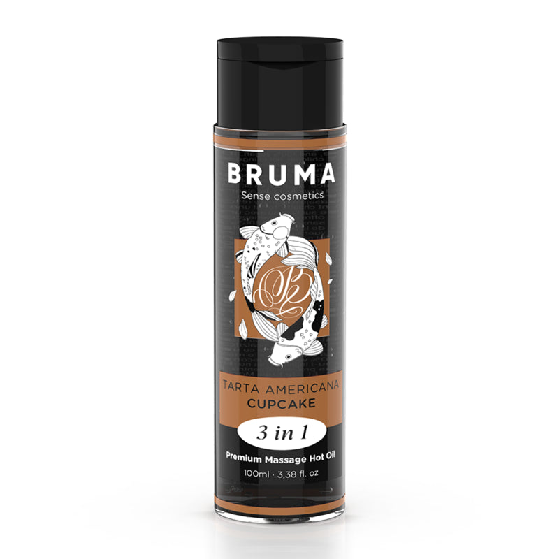 BRUMA PREMIUM MASSAGE HOT OIL CUPCAKE 3 IN 1 100 ML