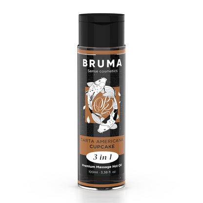 BRUMA PREMIUM MASSAGE HOT OIL CUPCAKE 3 IN 1 100 ML