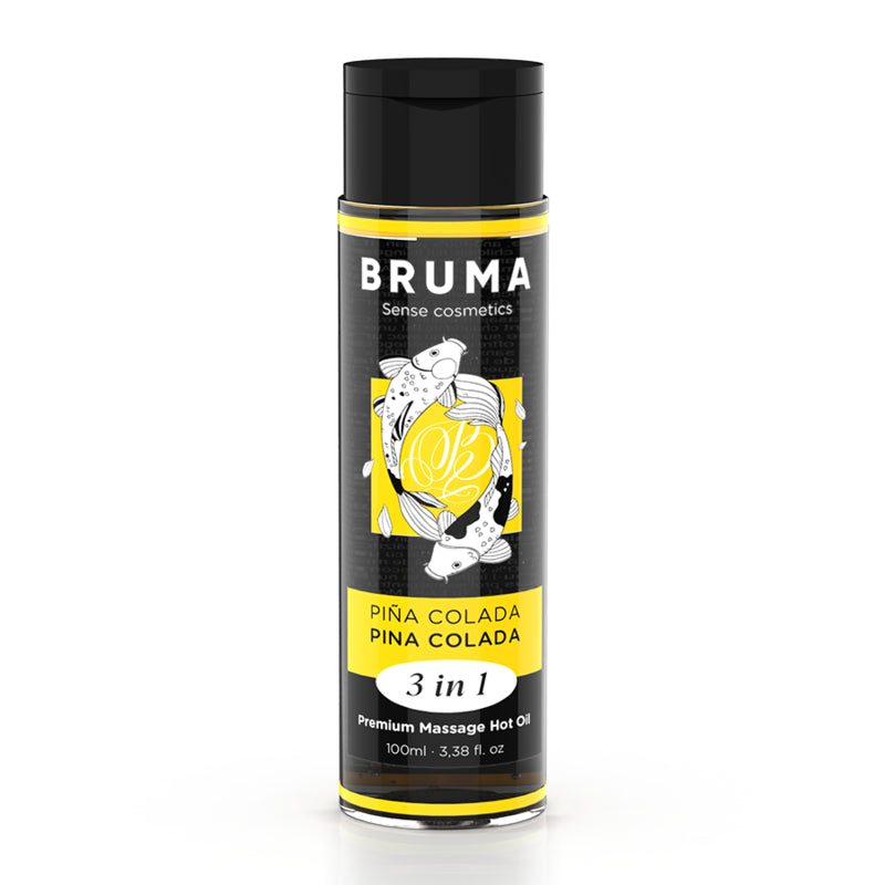 BRUMA PREMIUM MASSAGE HOT OIL PINA COLADA 3 IN 1 100 ML