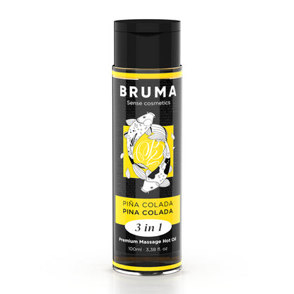 BRUMA PREMIUM MASSAGE HOT OIL PINA COLADA 3 IN 1 100 ML