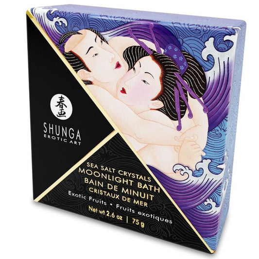 SHUNGA EXOTIC PURPLE FLAVORED BATH SALTS 75 GR