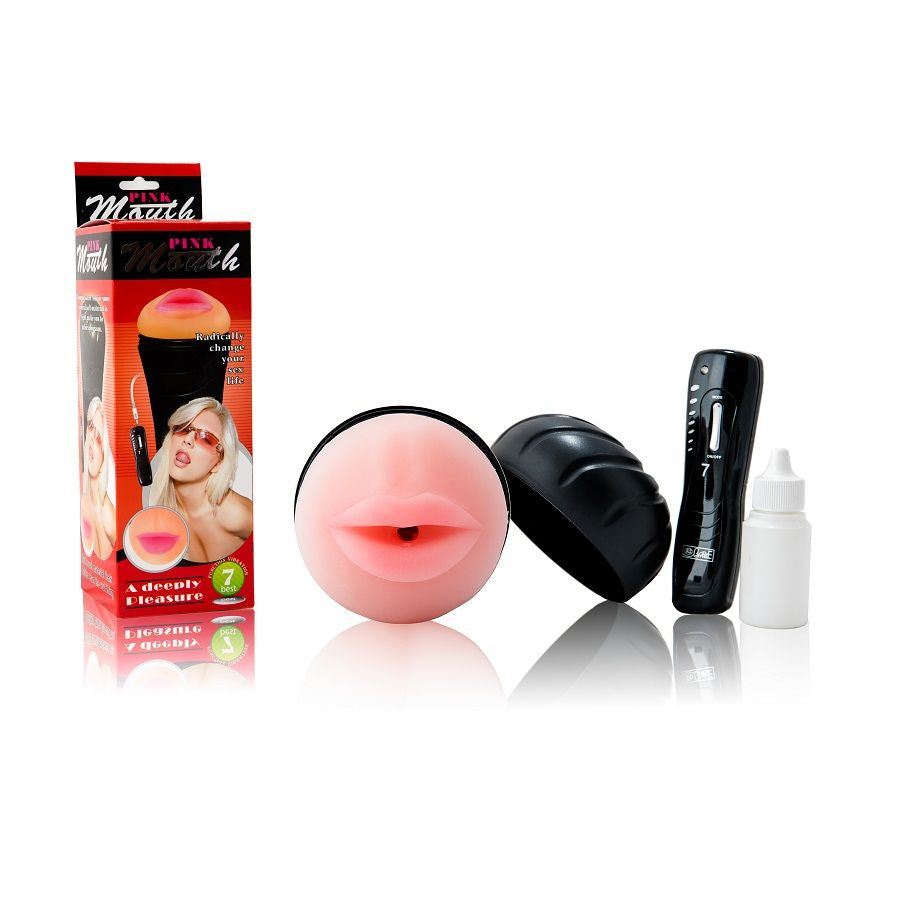 BAILE MOUTH MASTURBATOR WITH VIBRATOR 7 RHYTHMS