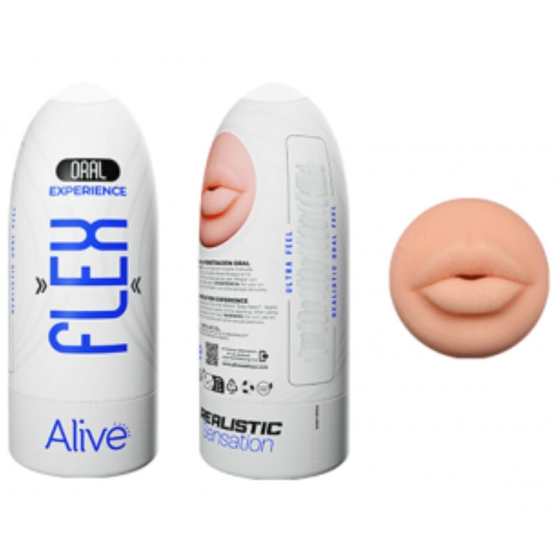 ALIVE FLEX MALE MASTURBADOR ORAL SIZE M