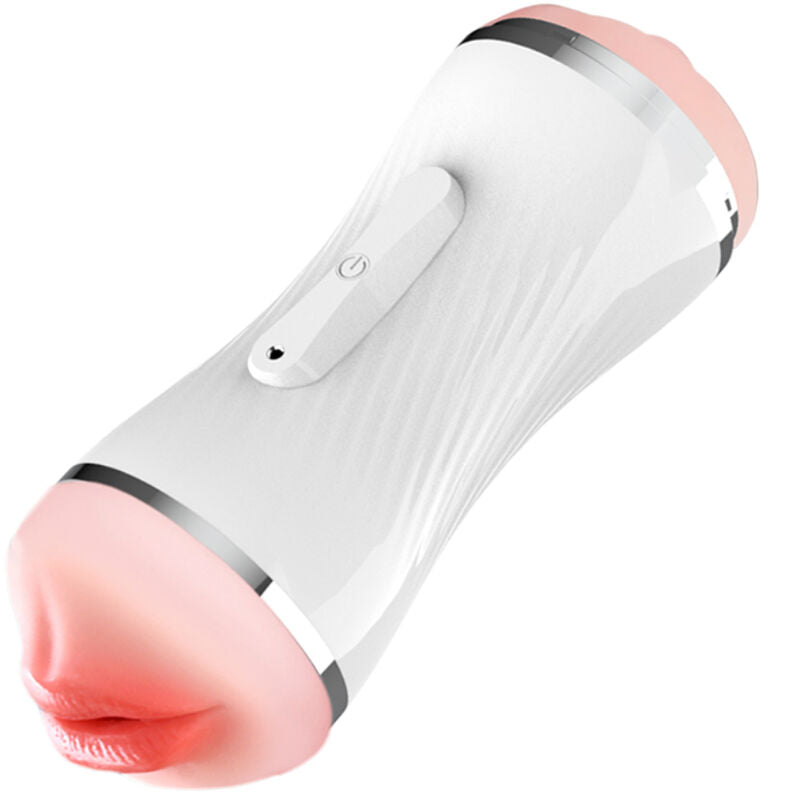 ARMONY DOUBLE VAGINA MOUTH VIBRATOR MASTURBATOR WHITE