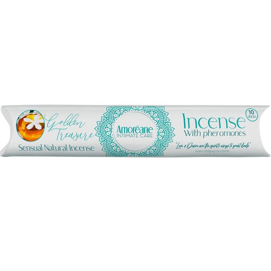 AMOREANE GOLDEN TREASURE INCENSE WITH PHEROMONES JASMINE AROMA