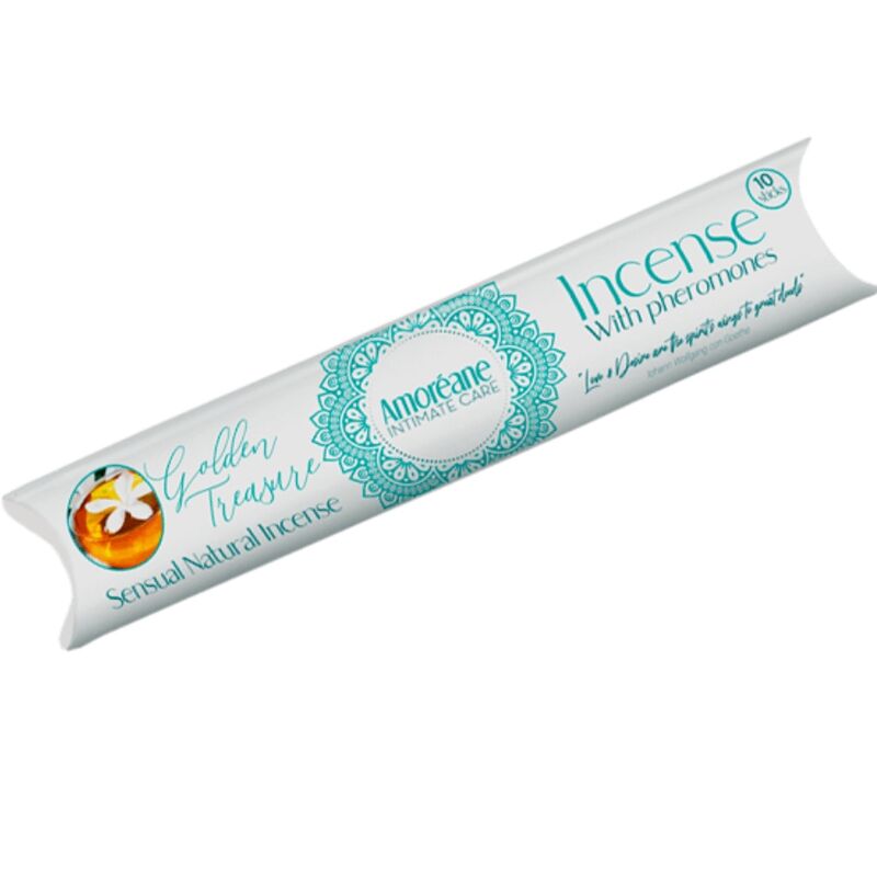 AMOREANE GOLDEN TREASURE INCENSE WITH PHEROMONES JASMINE AROMA