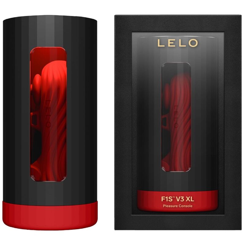 LELO F1S V3 MALE MASTURBATOR RED XL