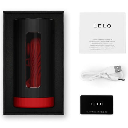 LELO F1S V3 MALE MASTURBATOR RED XL