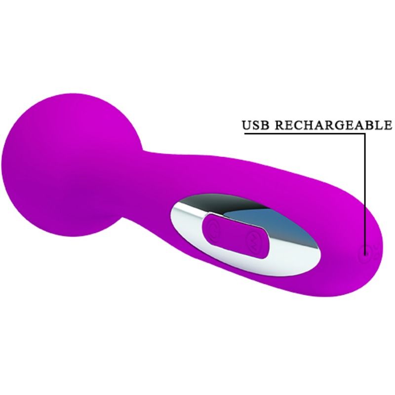 PRETTY LOVE WADE RECHARGEABLE MASSAGER 12 FUNCTIONS