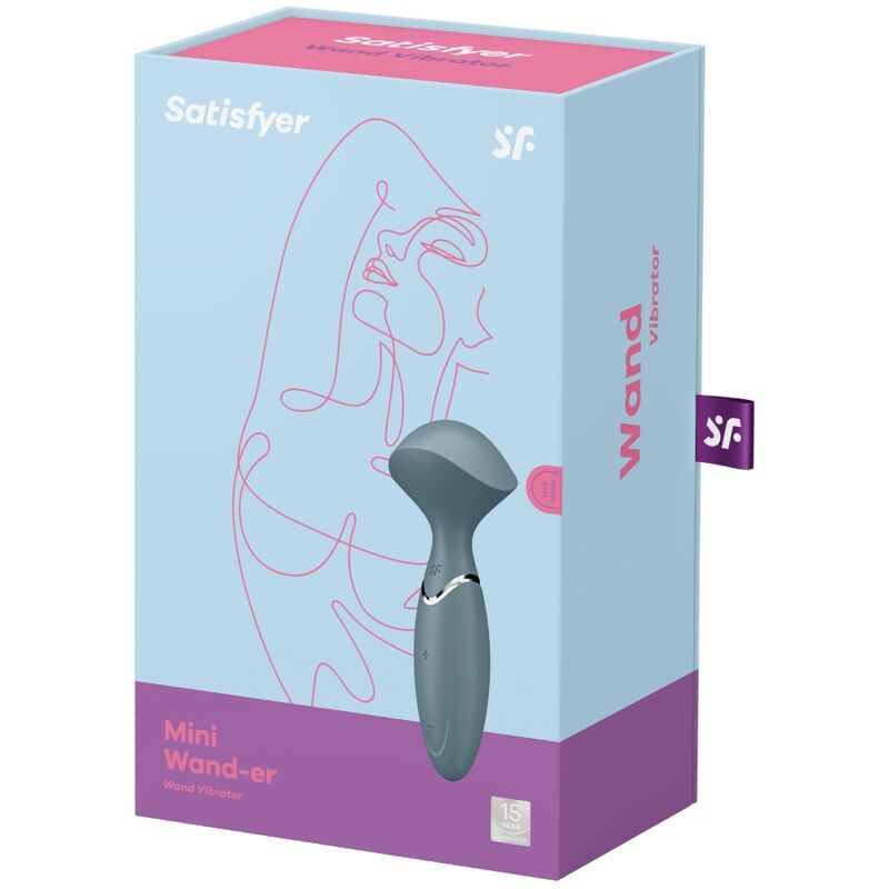 SATISFYER MINI WOND ER GREY