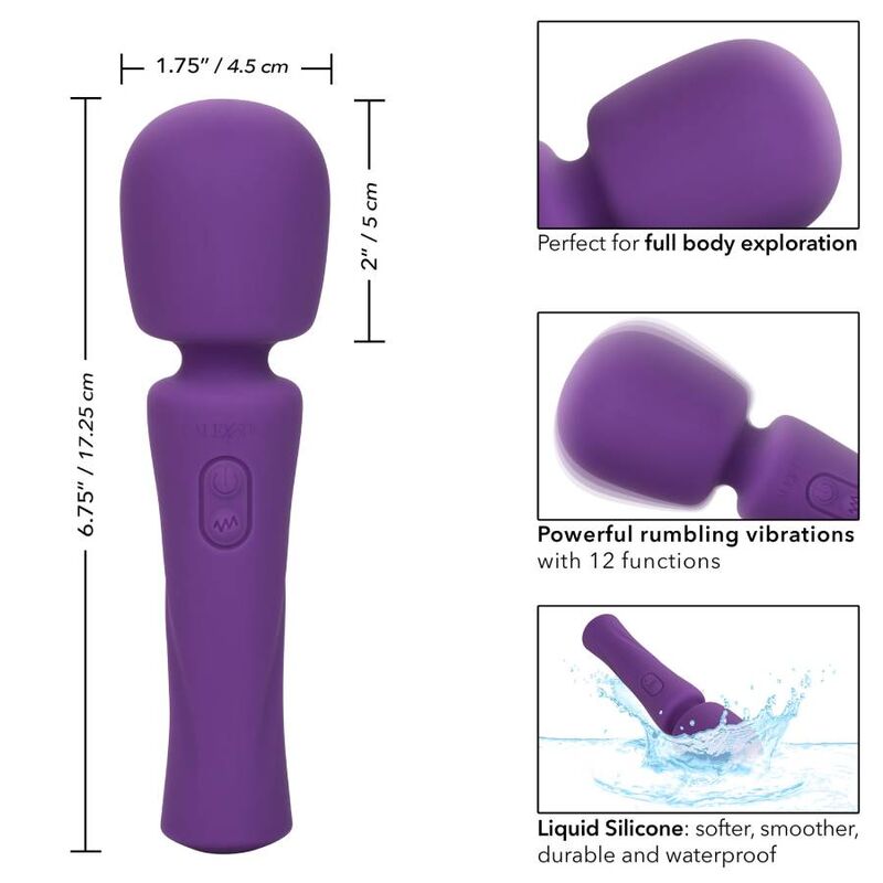 CALEXOTICS STELLA MASSAGER VIOLET