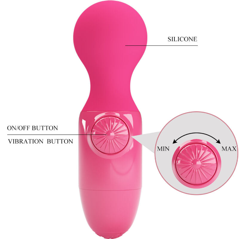 PRETTY LOVE MAGENTA MINI PERSONAL MASSAGER