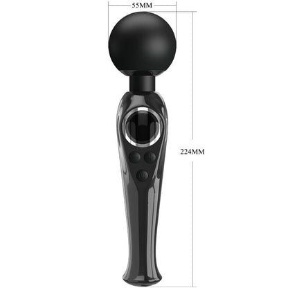 PRETTY LOVE SKYLER VIBRATOR WAND BLACK