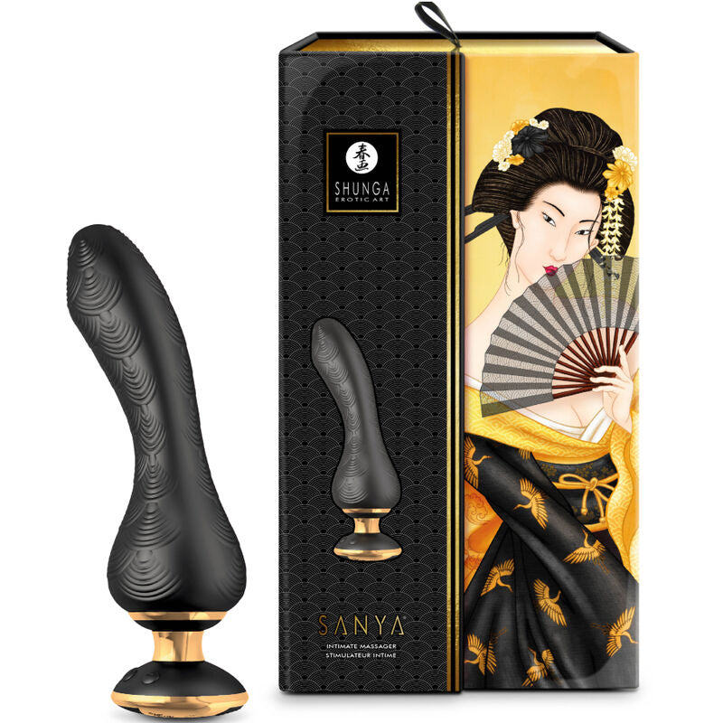 SHUNGA SANYA INTIMATE MASSAGER BLACK