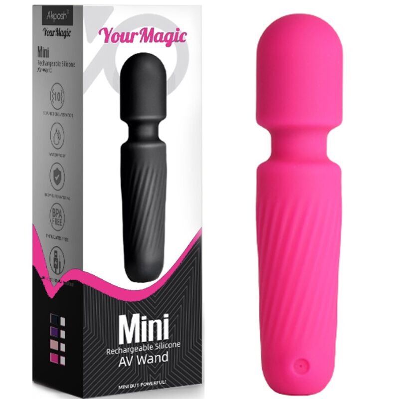 ARMONY YOUR MAGIC MASSAGER VIBRATOR RECHARGEABLE 10 VIBRATIONS PINK