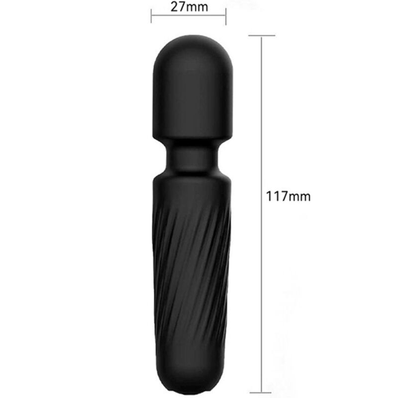 ARMONY YOUR MAGIC MASSAGER VIBRATOR RECHARGEABLE 10 VIBRATIONS BLACK