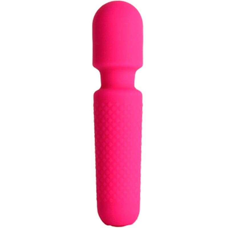 ARMONY YOUR MAGIC MASSAGER VIBRATOR RECHARGEABLE 10 VIBRATIONS WAND DOTS PINK