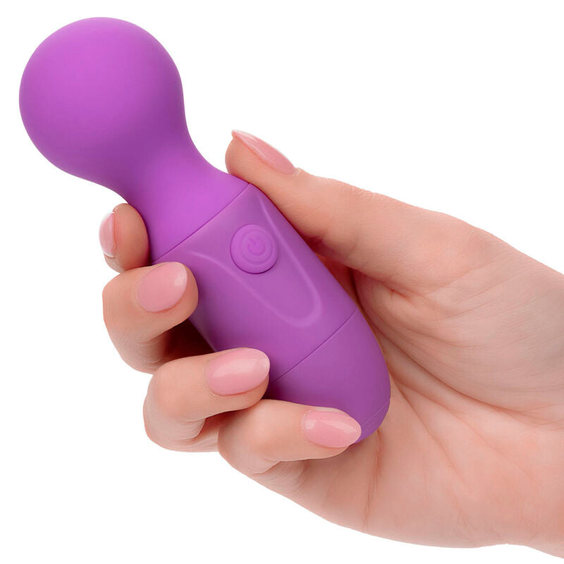 CALEXOTICS FIRST TIME RECHARGEABLE MASSAGER 10 VIBRATIONS PURPLE