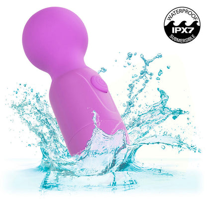 CALEXOTICS FIRST TIME RECHARGEABLE MASSAGER 10 VIBRATIONS PURPLE