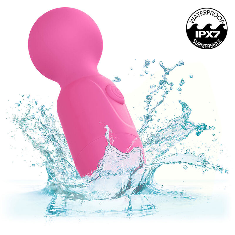 CALEXOTICS FIRST TIME RECHARGEABLE MASSAGER 10 VIBRATIONS PINK