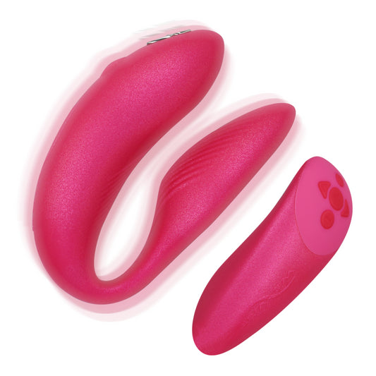 WE VIBE CHORUS VIBRATOR FOR COUPLES WITH SQUEEZE CONTROL PINK