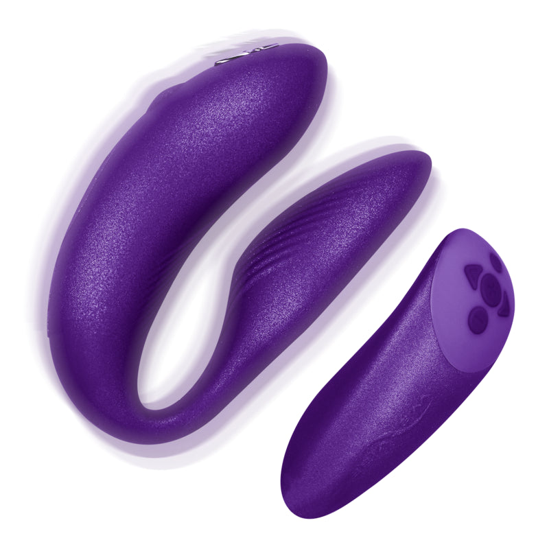 WE VIBE CHORUS VIBRATOR FOR COUPLES WITH LILAC SQUEEZE CONTROL