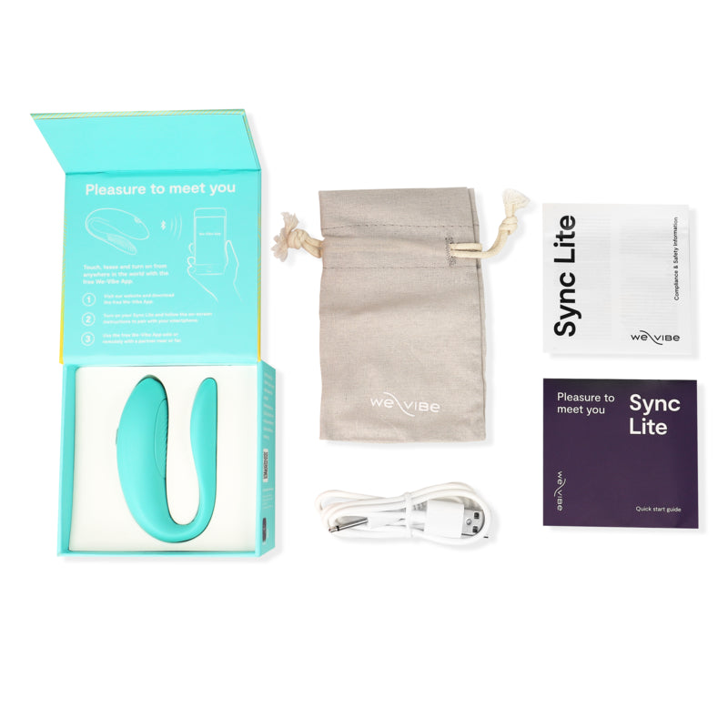 WE VIBE SYNC LITE CLITORIS STIMULATOR TURQUOISE