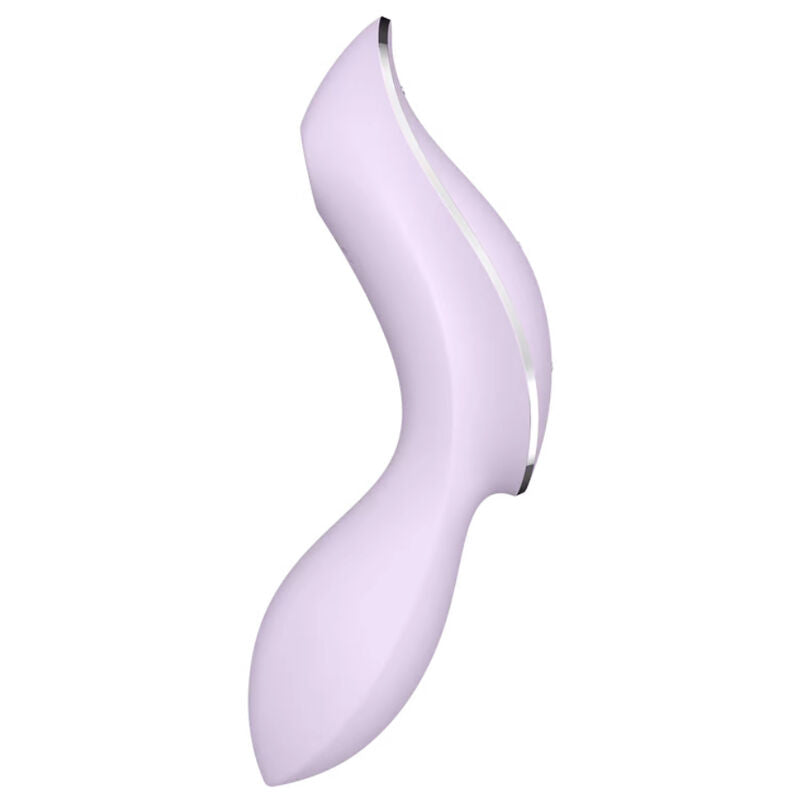 SATISFYER CURVY TRINITY 2 AIR PULSE VIBRATOR PURPLE