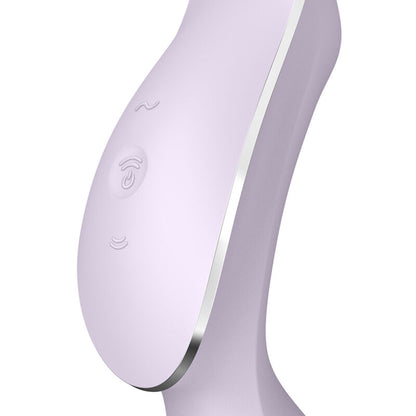 SATISFYER CURVY TRINITY 2 AIR PULSE VIBRATOR PURPLE