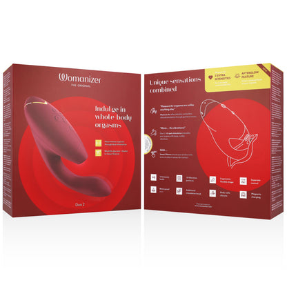 WOMANIZER DUO 2 STIMULATOR BORDEAUX