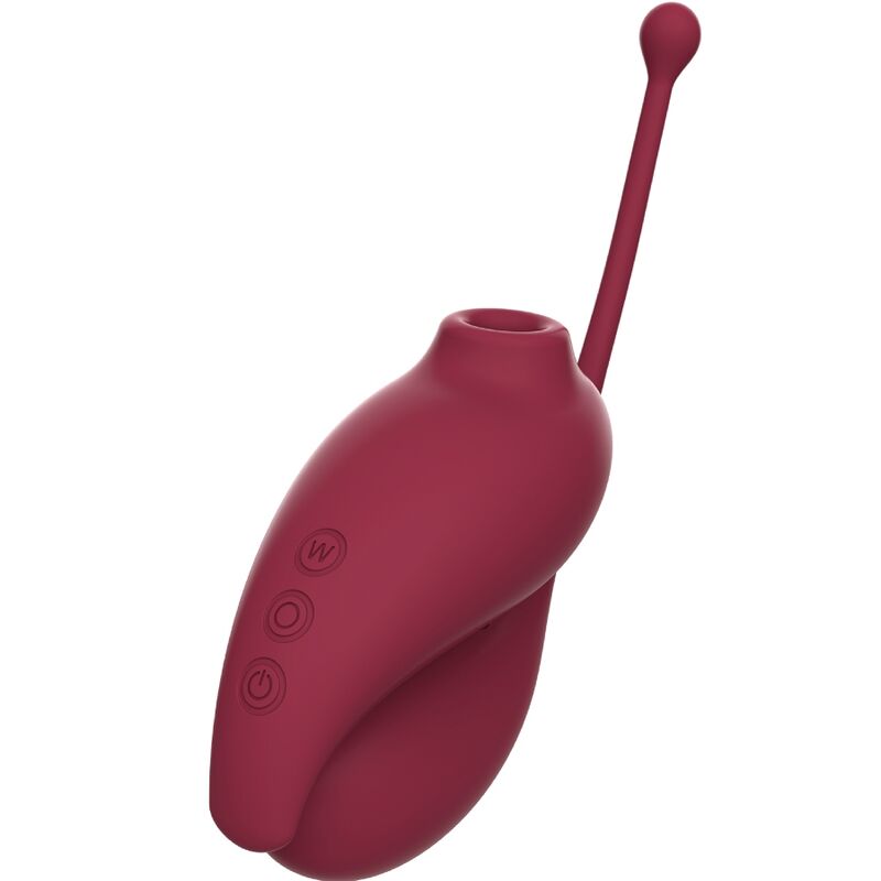 ADRIEN LASTIC INSPIRATION CLITORIS SUCKER VIBRATING EGG RED FREE APP