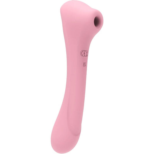 FEMINTIMATE DAISY MASSAGER SUCTION AND VIBRATOR PINK