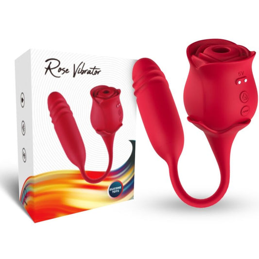 ARMONY ROSEKNIGTH LICKING VIBRATING CLIT VIBRATOR RED