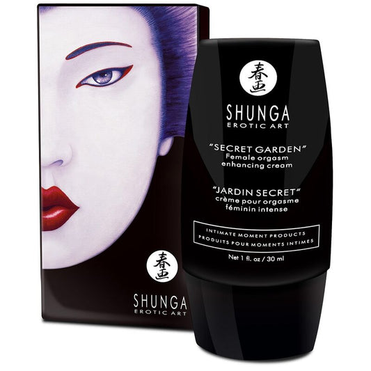 SHUNGA INTENSE FEMALE ORGASM CREAM SECRET GARDEN