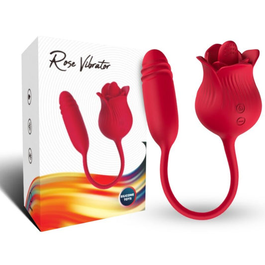 ARMONY ROSELIP LICKING VIBRATING CLIT VIBRATOR RED