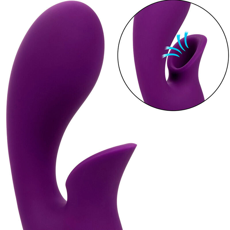 CALEXOTICS HUNTINGTON BEACH HEARTBREAKER STIMULATOR SUCKER PURPLE BY CALIFORNIA DREAMING