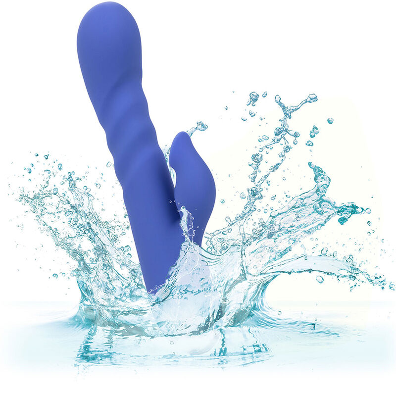 CALEXOTICS LA LOVE VIBRATOR SUCKER BLUE BY CALIFORNIA DREAMING