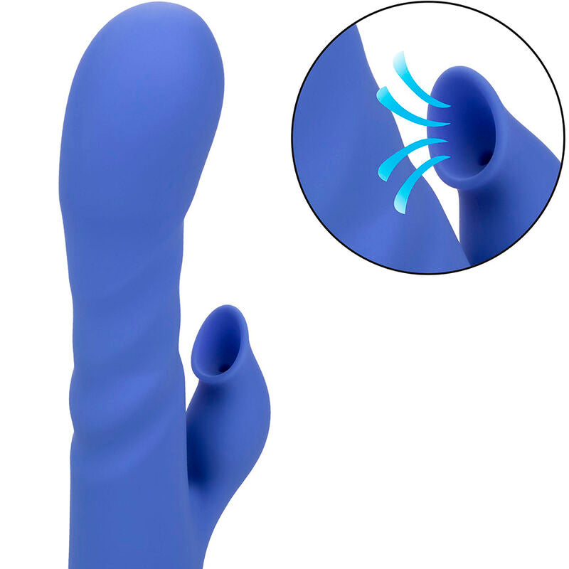 CALEXOTICS LA LOVE VIBRATOR SUCKER BLUE BY CALIFORNIA DREAMING