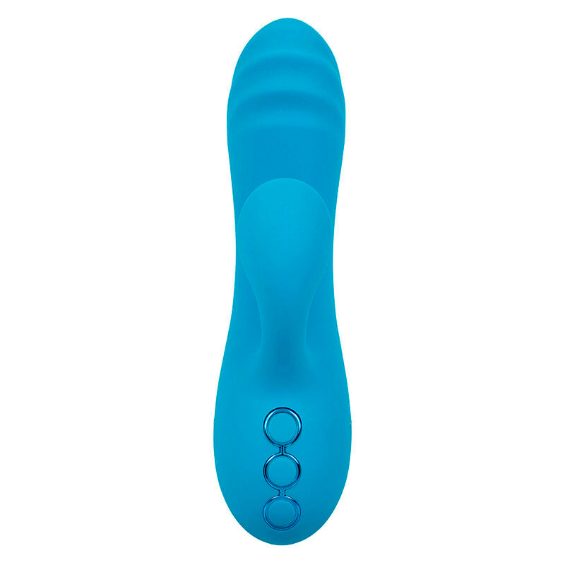 CALEXOTICS SUNSET BEACH SEDUCER VIBRATOR STIMULATOR 10 FUNCTIONS BLUE