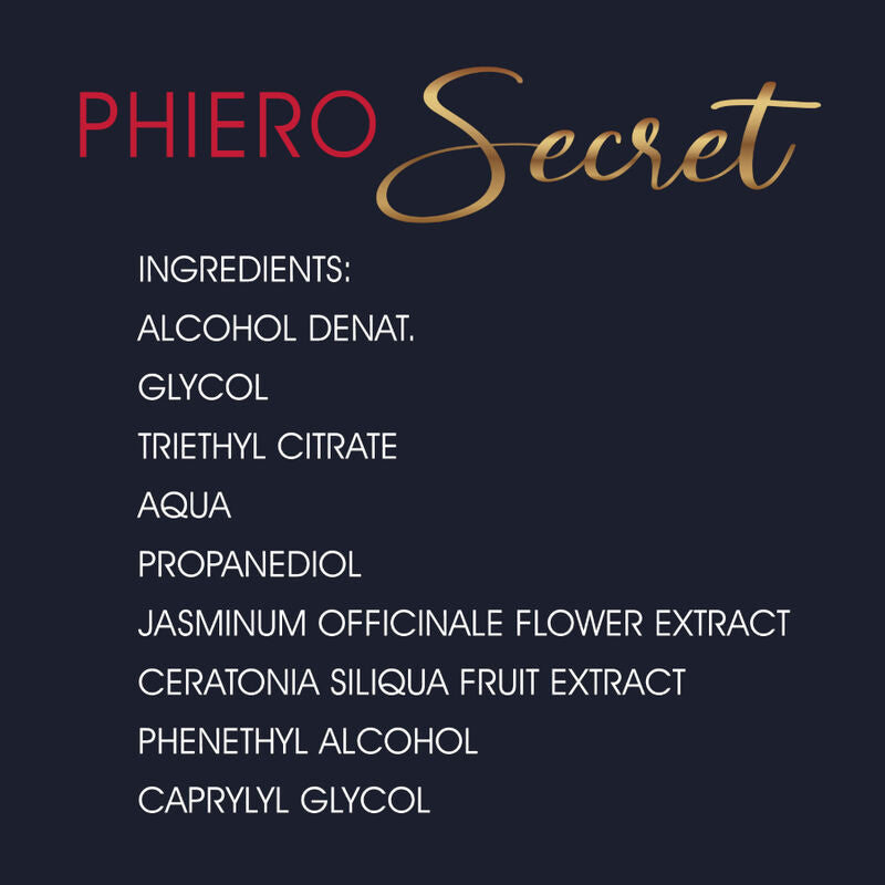 500 COSMETICS PHIERO SECRET NATURAL ODORLESS COMBINATION FEMALE SEX HORMONES 15 ML