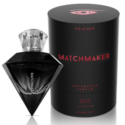 EYE OF LOVE MATCHMAKER BLACK DIAMOND LGBTQ PERFUME PHEROMONES FOR HIM 30 ML