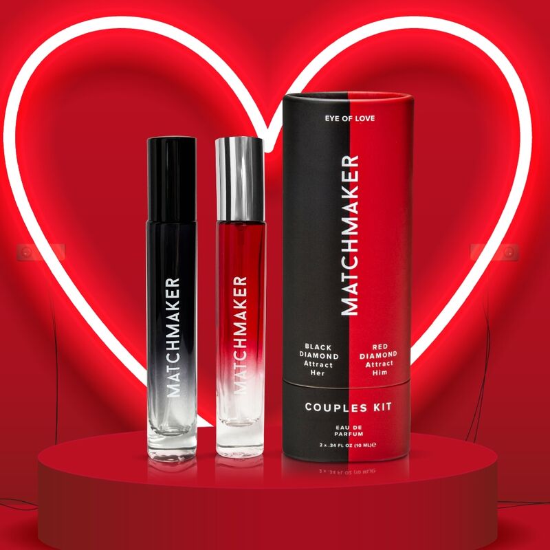 EYE OF LOVE MATCHMAKER PHEROMONE 2PC SET COUPLES KIT ATTRACT HER HIM 20 ML