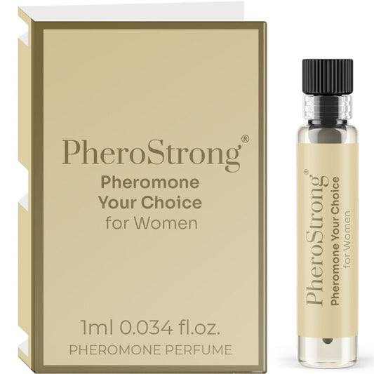 PHEROSTRONG PHEROMONE PERFUME YOUR CHOICE FOR WOMEN 1 ML