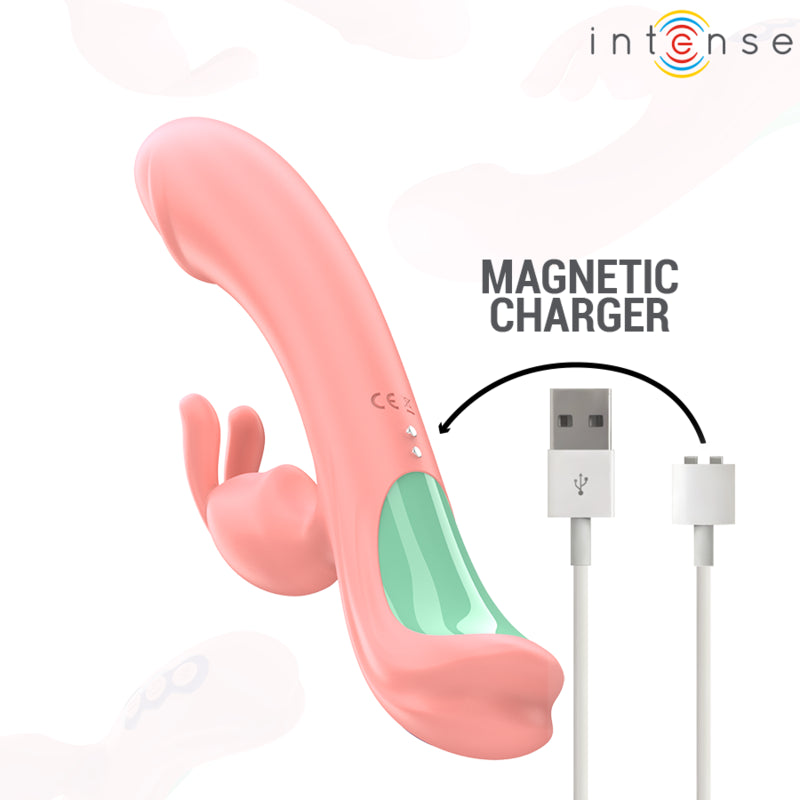 INTENSE RACHEL RABBIT VIBRATOR 5 VIBRATIONS PINK